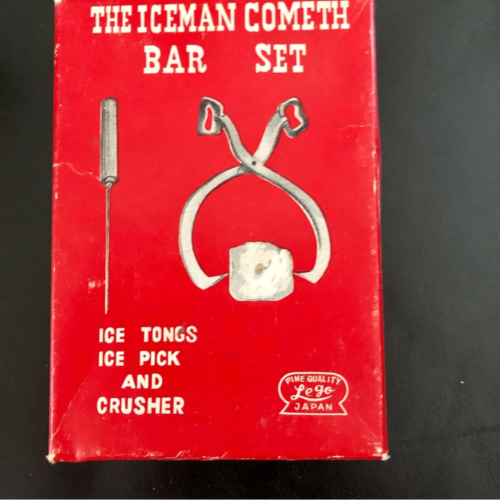 The Iceman Cometh vintage Bar Set